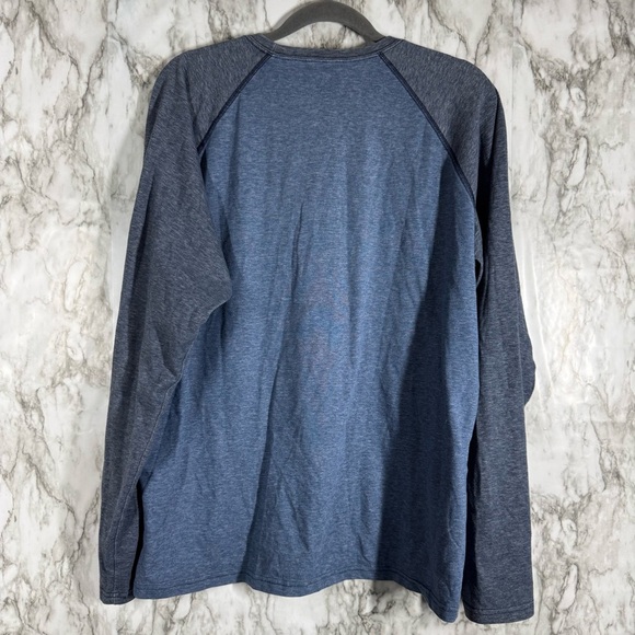 Columbia Blue Long Sleeve Performance Tee - Picture 2 of 5